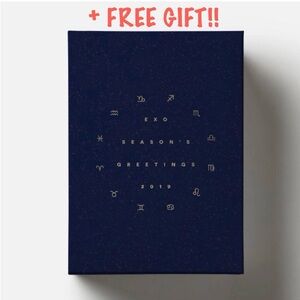 EXO 2019 Season’s Greetings Complete DVD Set + Free Gift!!